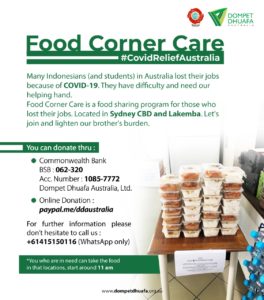 Food Corner Care Sydney CBD