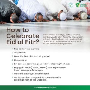 How to Celebrate Eid al Fitr?